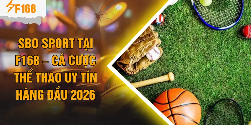 SBO Sport Tại F168 – Cá Cược Thể Thao Uy Tín Hàng Đầu 2026